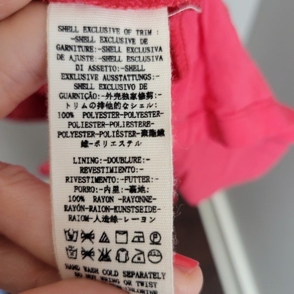 Free People Wherever You Go Crochet Red Lace Mini Dress - Picture 14 of 15